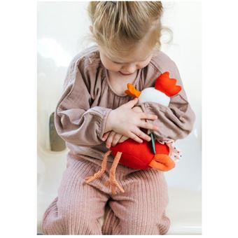 Peluche Lilliputiens Paulette Poulette multi-activités