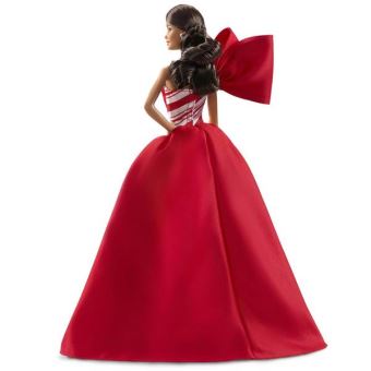 Poupee Barbie Noel 2019 Brune Poupee Achat prix fnac