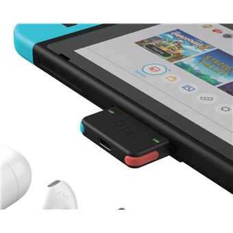 Adaptateur audio sans fil Bluetooth Genki pour Nintendo Switch Néon