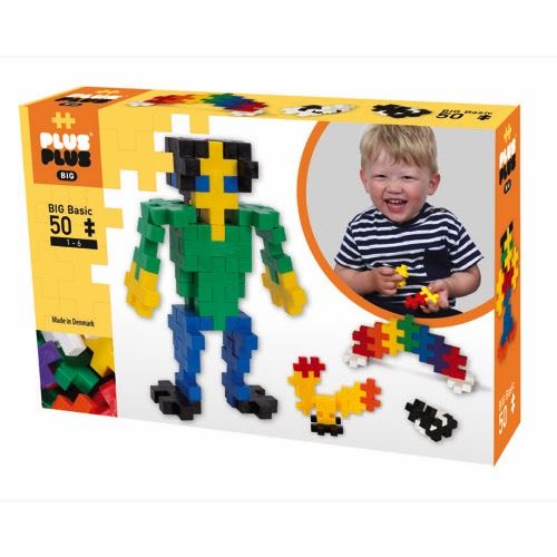 Plus Multicolore Jeu De Construction Midi Basic 50 Pièces