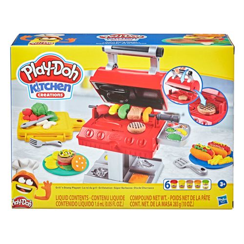 Pâte À Modeler Play-Doh Kitchen Le Roi Du Grill