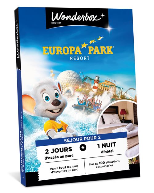 Coffret cadeau Tick’nBox Séjour Europa Park
