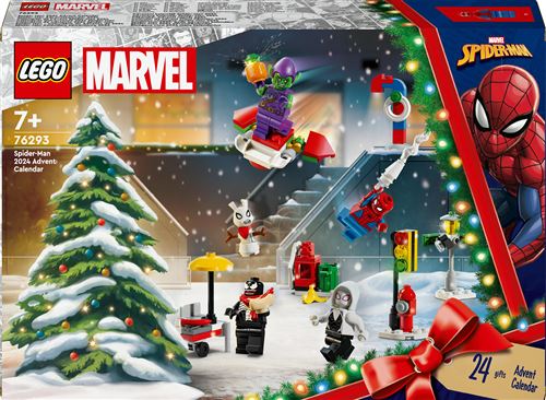 LEGO® Super Heroes 76293 Calendrier de l’Avent Spider-Man 2024 État correct - Lego Marvel reconditionné disponible sur Fnac