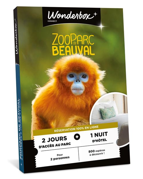 Coffret cadeau Wbx Connect ZooParc de Beauval Séjour