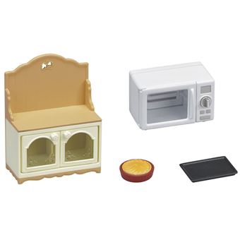 Playset Sylvanian Families 5443 Le buffet et micro-ondes