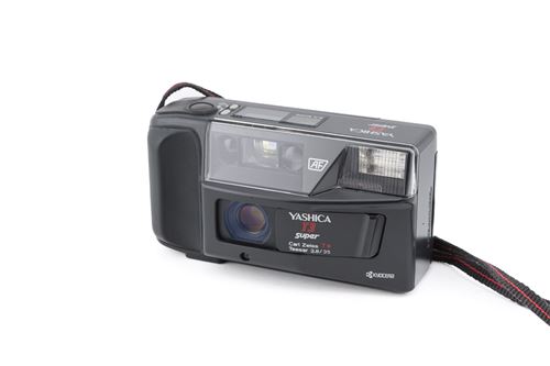 Appareil photo argentique reconditionné Yashica T3 Super Noir