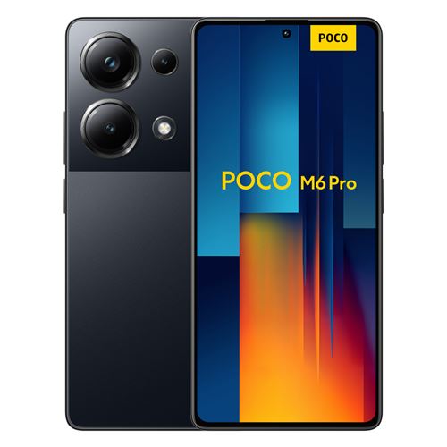 Smartphone Xiaomi Poco M6 Pro Double SIM 256 Go 6.67 Black