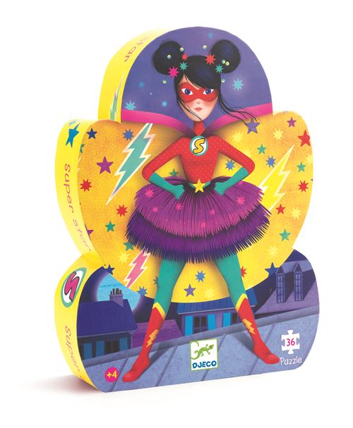 Puzzle 36 Pièces Djeco Super Star