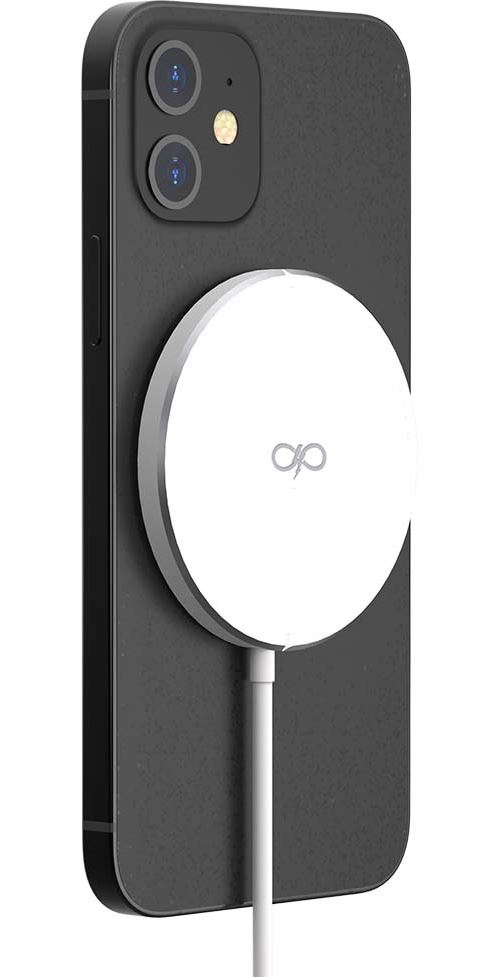 Chargeur induction Force Power MagSafe 15 W Blanc