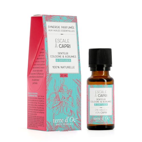 Synergie parfumée Escale à Capri Terre D'oc