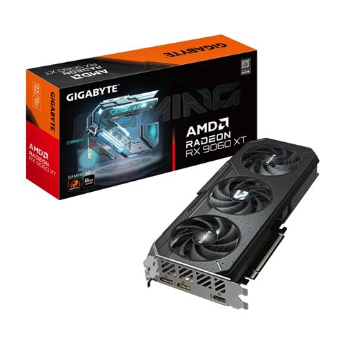 Carte Graphique Gigabyte Radeon RX 9060 XT – 8 Go GDDR6, PCI-E 5.0, 3130 MHz