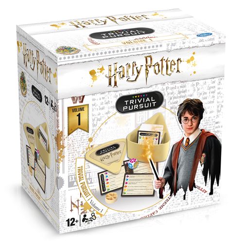 Pack jeu classique Trivial Pursuit Voyage Harry Potter Volume 1 Blanc