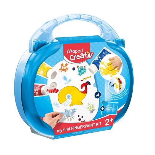 Jeux Ludo Éducatifs Easykado Maped Crativ - Kit De Peinture Au Doigt