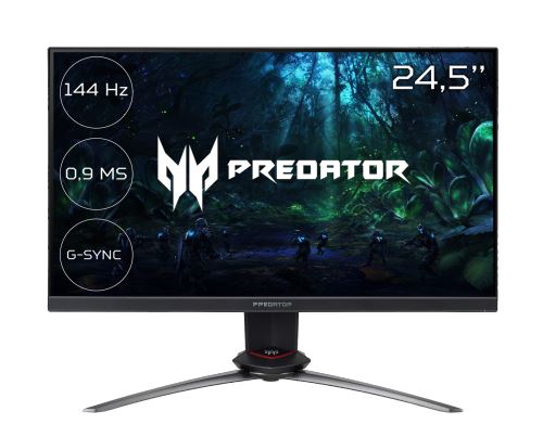 Écran PC Acer Predator 24″ Incurvé – 144Hz – 1920×1080 – IPS LED – Noir – Occasion