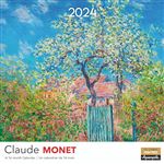 Calendrier Pictura 2024 30 x 30 cm Claude Monet