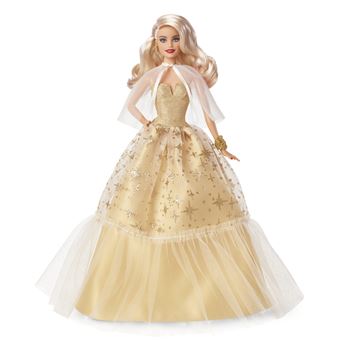 Poupée Mattel Barbie Joyeux Noël Blonde