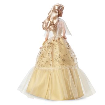 Poupée Mattel Barbie Joyeux Noël Blonde