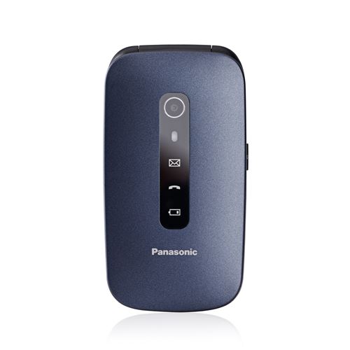 Téléphone Portable Basique Panasonic Kx-Tu550Exc 2.8" Bleu