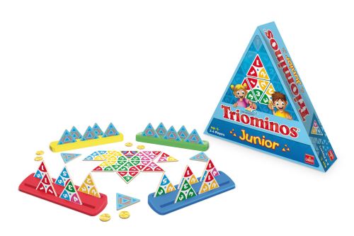 Triominos Junior - Jeu de Société pour Enfants dès 5 Ans - Jeu de