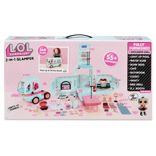 Camping-Car 2 en 1 Glamper LOL Surprise