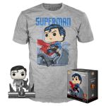 Figurine Funko Pop et Tee Superman Jim Lee L