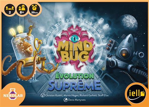 Jeu de stratégie Iello Mindbug Evolution Suprême - Iello