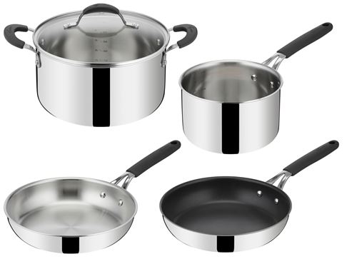 Set de 5 pièces Casseroles Lagostina Inox Esperta 012909600005