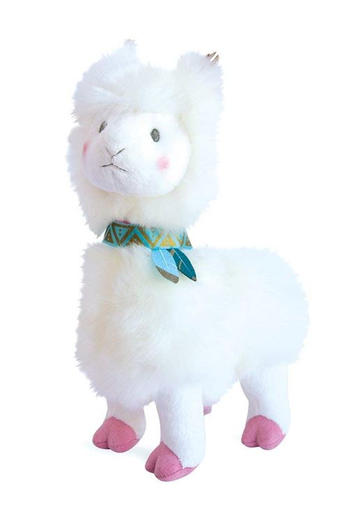 Peluche Histoire d'Ours Lama 30 cm Blanc