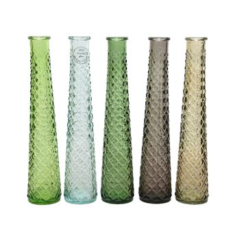 Vase en verre Kaemingk recyclable Modèle aléatoire