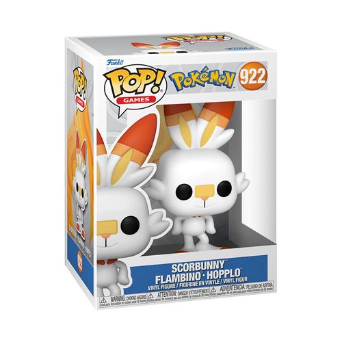 Figurine Funko Pop Games Pokémon Scorbunny