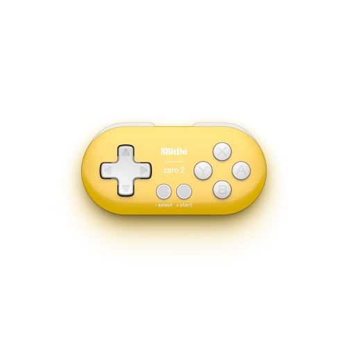 Mini Manette 8BITDO Zero 2 Jaune