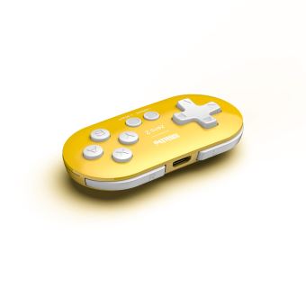 Mini Manette 8BITDO Zero 2 Jaune