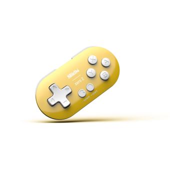 Mini Manette 8BITDO Zero 2 Jaune