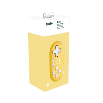 Mini Manette 8BITDO Zero 2 Jaune