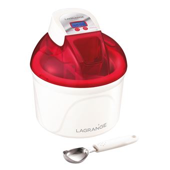Lagrange Eismaschine 409005 - 1,5 L - Kirsche - 1