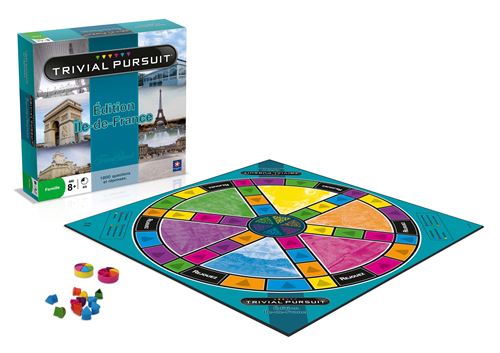 Jeu de société Trivial Pursuit Edition Île-de-France Winning Moves État correct -  reconditionné disponible sur Fnac