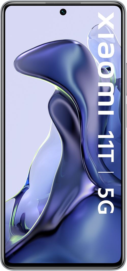 Smartphone Xiaomi 11T 6.67 5G Double SIM 128 Go Blanc lunaire