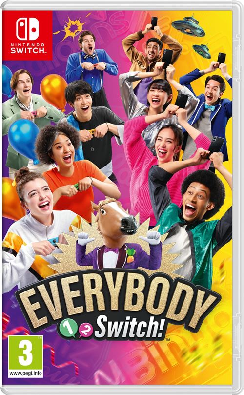 Pochette avant du jeu Everybody 1-2-Switch! Nintendo Switch