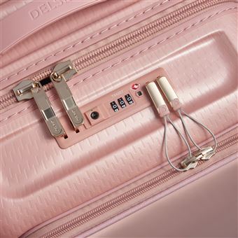 Valise cabine Delsey Turenne Bus 55 cm Pivoine Rose