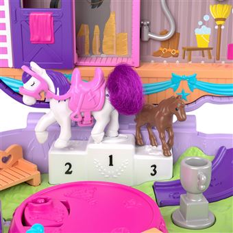 Poupée Polly Pocket Le concours hippique