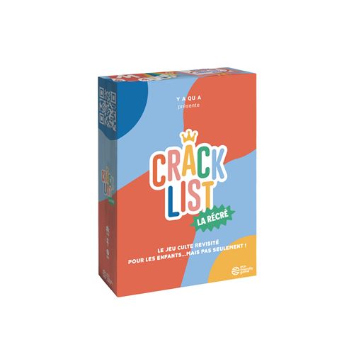 Jeu d'ambiance Yaqua Studio Crack List La récré