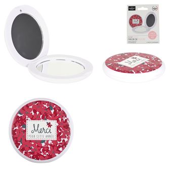 Miroir de poche The Concept Factory Merci pour cette année M24 SB0021