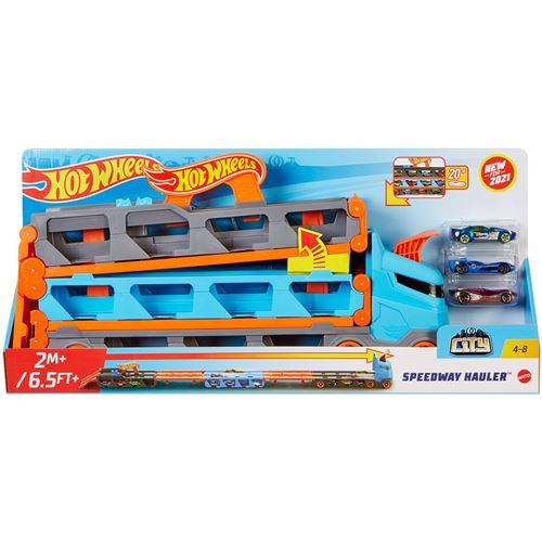 Hot Wheels Super transporteur extensible Circuit / Petite voiture - vue 2