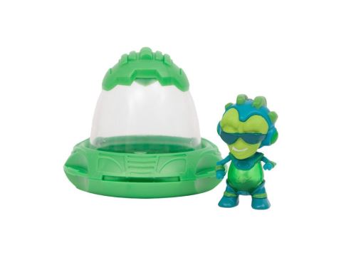Playset Exogini Ufogini Navette avec figurine Bad Max