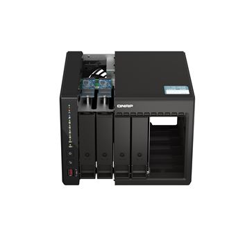 QNAP TS-453E - Serveur NAS - SATA 6Gb/s - RAID 0, 5, 6, 10 - RAM 8 Go - iSCSI support