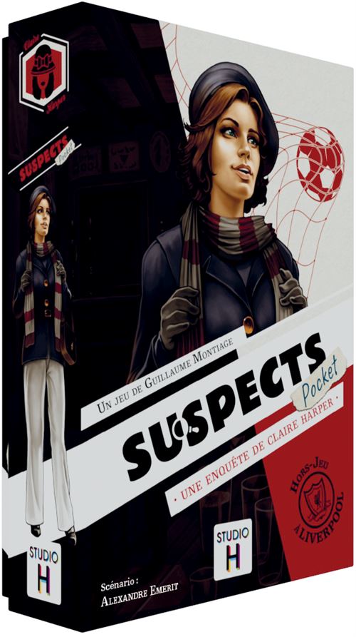 Jeu d'enquête Studio h Suspects Pocket Hors-jeu à Liverpool - Studio H