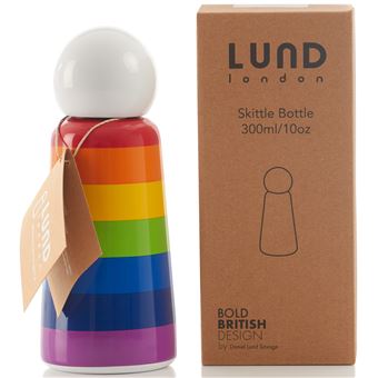 70% sur Bouteille isotherme Lund London Skittle Mini Rainbow 300