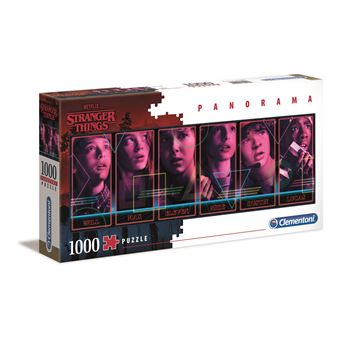 Puzzle 1000 pièces Clementoni Stranger Things Panorama