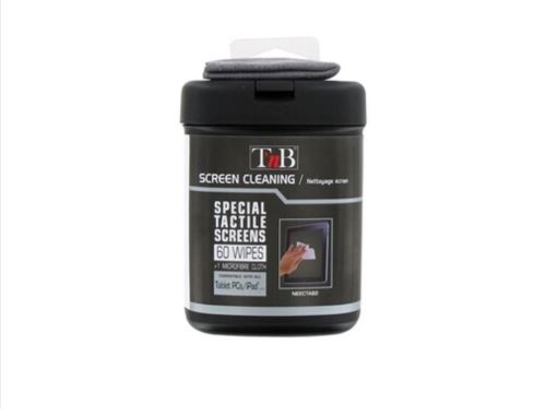 T'nB Boîte de 60 Lingettes pour Tablettes Tactiles