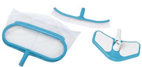 Intex - Kit matériel de nettoyage pour piscine Deluxe - 3 Accessoires - Deluxe